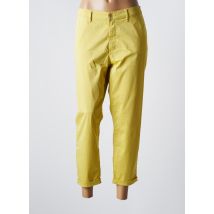 LCDN - Pantacourt jaune en coton pour femme - Taille 44 - Modz