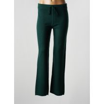 LES TRICOTS DE LÉA - Pantalon droit vert en cachemire pour femme - Taille 36 - Modz