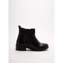 PEPE JEANS - Bottines/Boots noir en cuir pour femme - Taille 36 - Modz