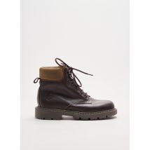 GBB - Bottines/Boots marron en cuir pour garçon - Taille 32 - Modz