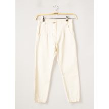 LOSAN - Pantalon droit beige en coton pour fille - Taille 12 A - Modz