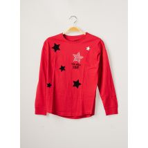 LOSAN - T-shirt rouge en coton pour fille - Taille 14 A - Modz