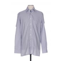 OLYMP - Chemise manches longues bleu en coton pour homme - Taille M - Modz