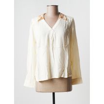 INDI & COLD - Blouse beige en viscose pour femme - Taille 38 - Modz