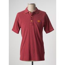 REPLAY - Polo rouge en coton pour homme - Taille S - Modz