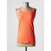 FELINO - T-shirt orange en coton pour femme - Taille 42 - Modz