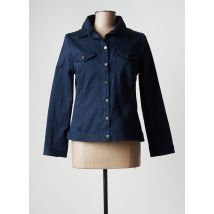 FELINO - Veste casual bleu en coton pour femme - Taille 42 - Modz