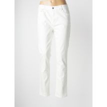 FRED SABATIER - Pantalon droit blanc en coton pour femme - Taille 44 - Modz
