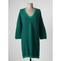 BENETTON - Robe pull vert en laine pour femme - Taille 40 - Modz
