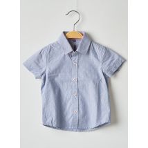 ASTON MARTIN - Chemise manches courtes bleu en coton pour garçon - Taille 9 M - Modz