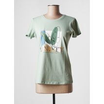 JENSEN - T-shirt vert en coton pour femme - Taille 42 - Modz