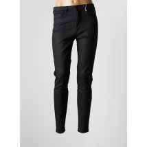 KANOPE - Pantalon slim noir en coton pour femme - Taille 36 - Modz