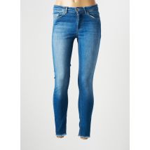 ONLY - Jeans skinny bleu en coton pour femme - Taille 36 - Modz