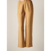 LE PETIT BAIGNEUR - Pantalon large marron en viscose pour femme - Taille 36 - Modz