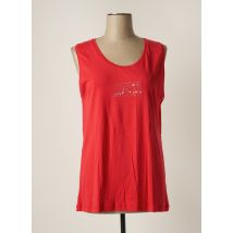 THALASSA - Débardeur rouge en coton pour femme - Taille 46 - Modz