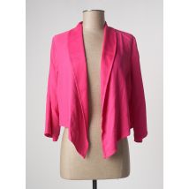 PAUSE CAFE - Veste casual rose en polyester pour femme - Taille 44 - Modz
