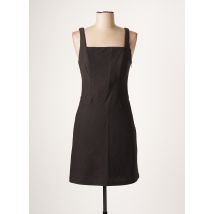 SAMSOE & SAMSOE - Robe mi-longue noir en coton pour femme - Taille 34 - Modz