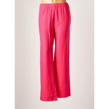 SAMSOE & SAMSOE - Pantalon large rose en tencel pour femme - Taille 40 - Modz