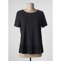 CAMAIEU - T-shirt noir en polyester pour femme - Taille 36 - Modz