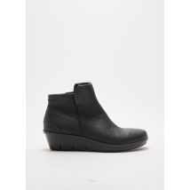 ECCO - Bottines/Boots noir en cuir pour femme - Taille 36 - Modz