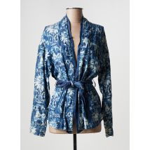 MASON'S - Veste kimono bleu en lyocell pour femme - Taille 36 - Modz