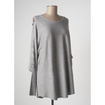 FRANK LYMAN - Pull gris en viscose pour femme - Taille 40 - Modz