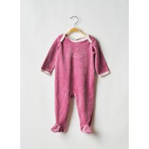 PETIT BATEAU - Pyjama rose en coton pour fille - Taille 12 M - Modz