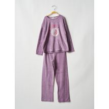 PETIT BATEAU - Pyjama violet en coton pour fille - Taille 8 A - Modz