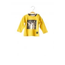 MARESE - T-shirt jaune en coton pour enfant - Taille 6 M - Modz