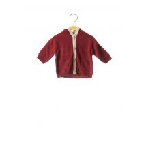 MARESE - Gilet manches longues rouge en coton pour enfant - Taille 1 M - Modz