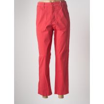 KANOPE - Pantalon 7/8 rouge en coton pour femme - Taille 44 - Modz