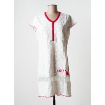 ROSE POMME - Chemise de nuit gris en coton pour femme - Taille 42 - Modz