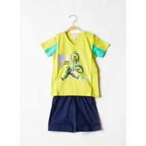 ROSE POMME - Pyjashort vert en coton pour enfant - Taille 12 A - Modz