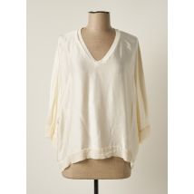 PAKO LITTO - Blouse beige en viscose pour femme - Taille 38 - Modz