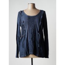 FRED SABATIER - Top bleu en viscose pour femme - Taille 44 - Modz