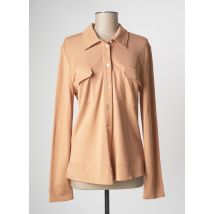 DEVERNOIS - Chemisier marron en coton - Femme - Taille 38 - Modz