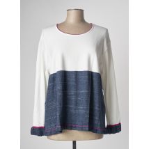 DEVERNOIS - Pull bleu marine en viscose - Femme - Taille 44 - Modz