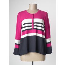 DEVERNOIS - Pull bleu marine en viscose - Femme - Taille 46 - Modz