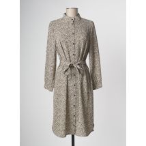 DEVERNOIS - Robe mi-longue vert fonce en polyester - Femme - Taille 44 - Modz