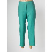 DEVERNOIS - Pantalon droit vert en lin - Femme - Taille 42 - Modz