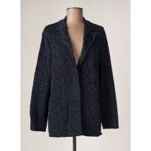 DEVERNOIS - Veste casual bleu en viscose - Femme - Taille 42 - Modz