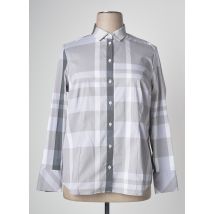 DEVERNOIS - Chemisier gris en coton - Femme - Taille 48 - Modz