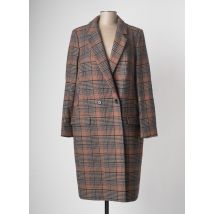 DEVERNOIS - Manteau long bleu en laine - Femme - Taille 44 - Modz