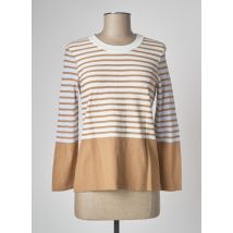 DEVERNOIS - Pull beige en viscose - Femme - Taille 46 - Modz