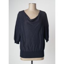DEVERNOIS - Pull bleu en viscose - Femme - Taille 42 - Modz