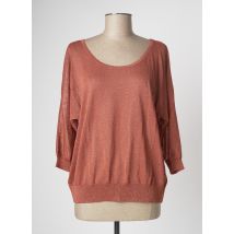 DEVERNOIS - Pull orange en viscose - Femme - Taille 42 - Modz