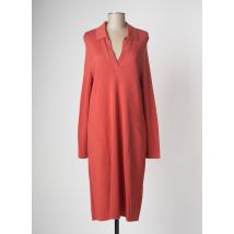 DEVERNOIS - Robe pull rouge en viscose pour femme - Taille 46 - Modz