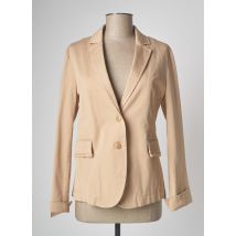 DEVERNOIS - Blazer beige en coton pour femme - Taille 44 - Modz