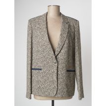 DEVERNOIS - Blazer vert en polyester - Femme - Taille 48 - Modz