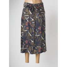 DEVERNOIS - Jupe longue vert en lin - Femme - Taille 38 - Modz